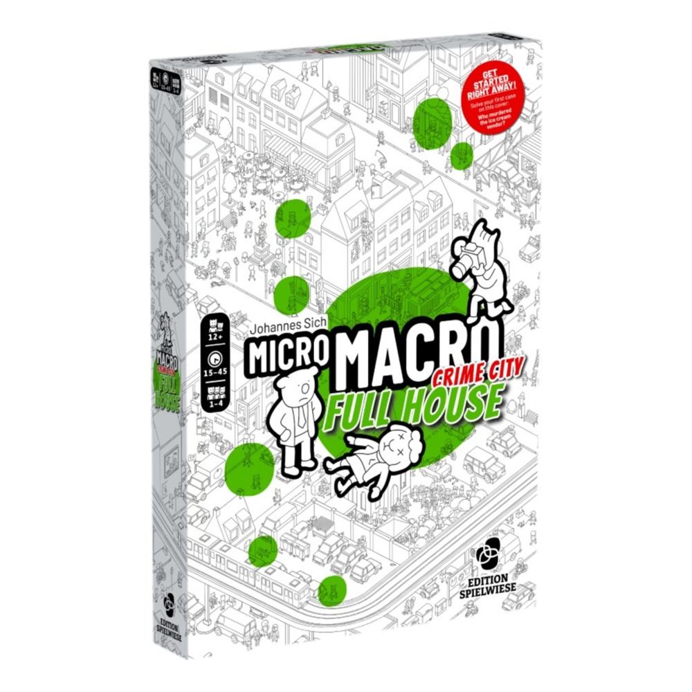 MicroMacro: Crime City – Full House - Board Game
