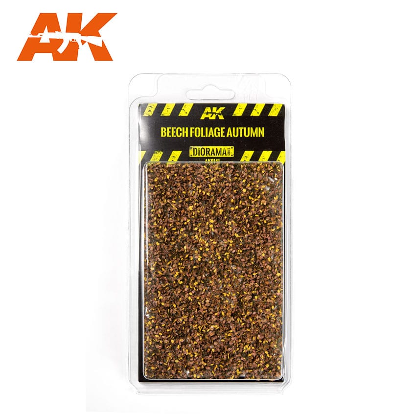 AK Interactive Vegetation - Beech Foliage Autumn Diorama Hobby Scenics