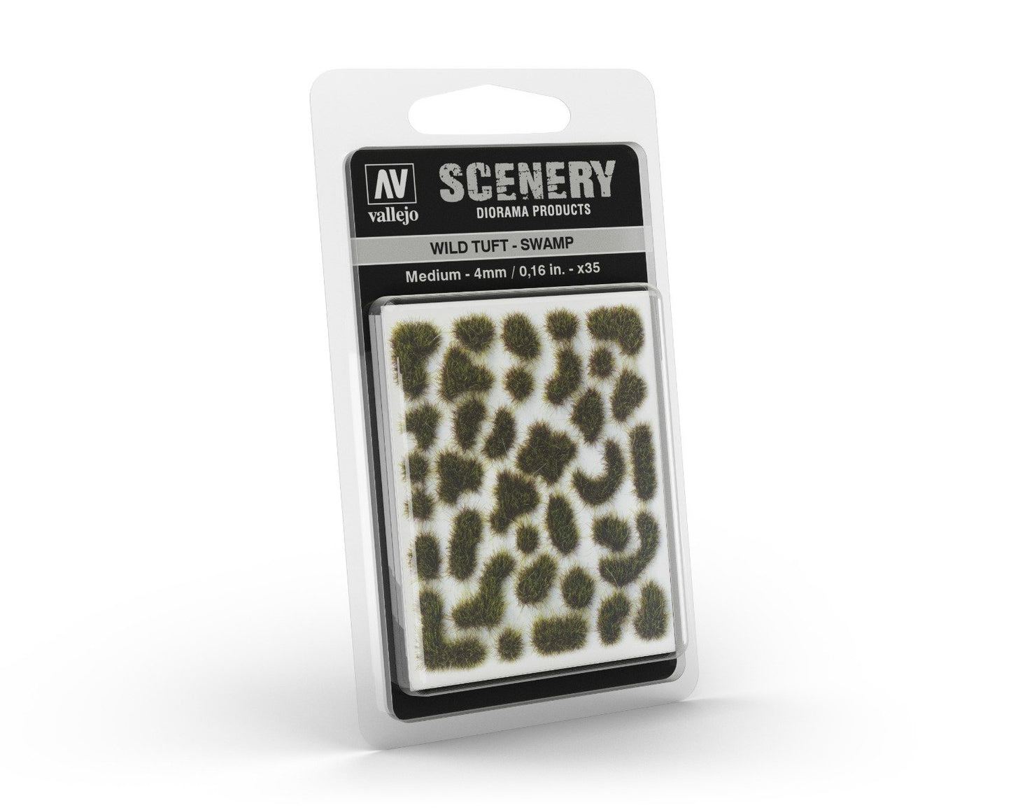 Vallejo Scenery - Wild Tuft - Medium - Swamp Diorama Hobby Scenics