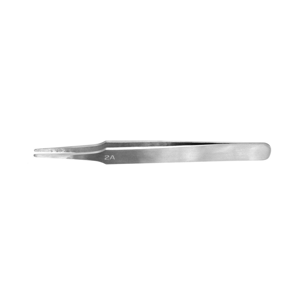 Vallejo Hobby Tools - Flat Rounded Stainless Steel Tweezers (120 mm) Hobby Tool