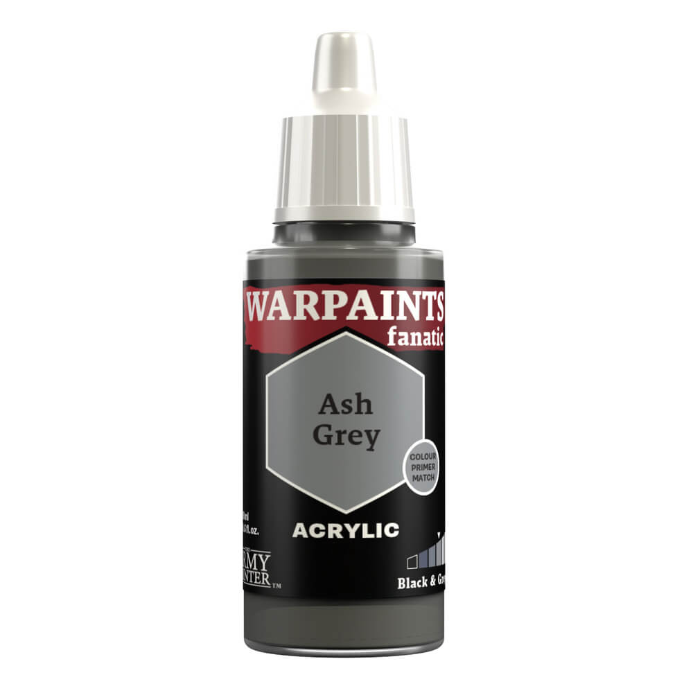 Army Painter - Warpaints Fanatic - Ash Grey 18ml Miniature Paint