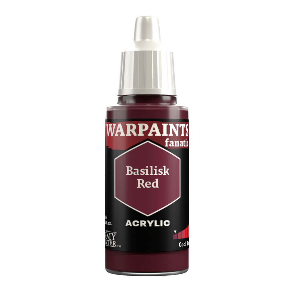 Army Painter - Warpaints Fanatic - Basilisk Red 18ml Miniature Paint