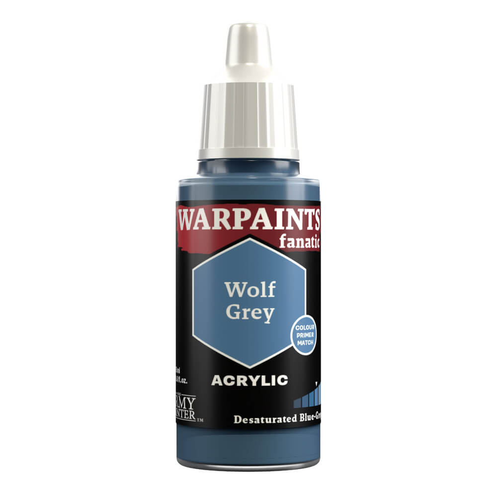 Army Painter - Warpaints Fanatic - Wolf Grey 18ml Miniature Paint