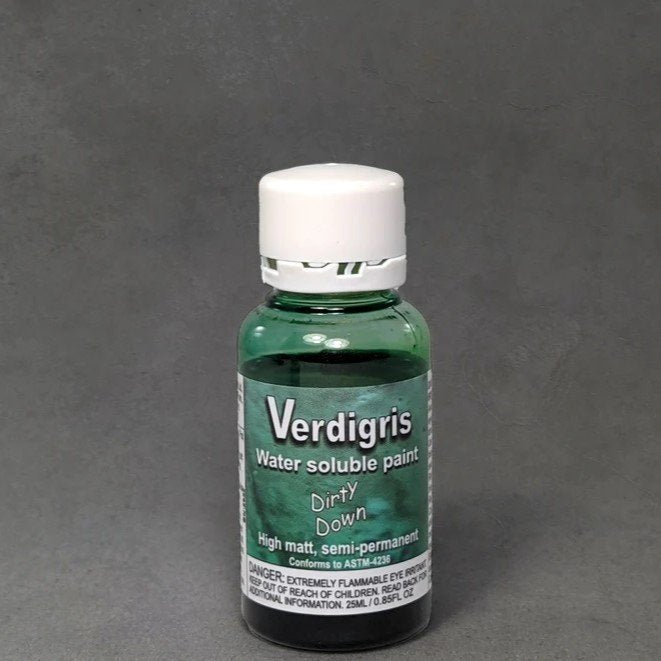 Dirty Down Green Verdigris 25ml Miniature Paint