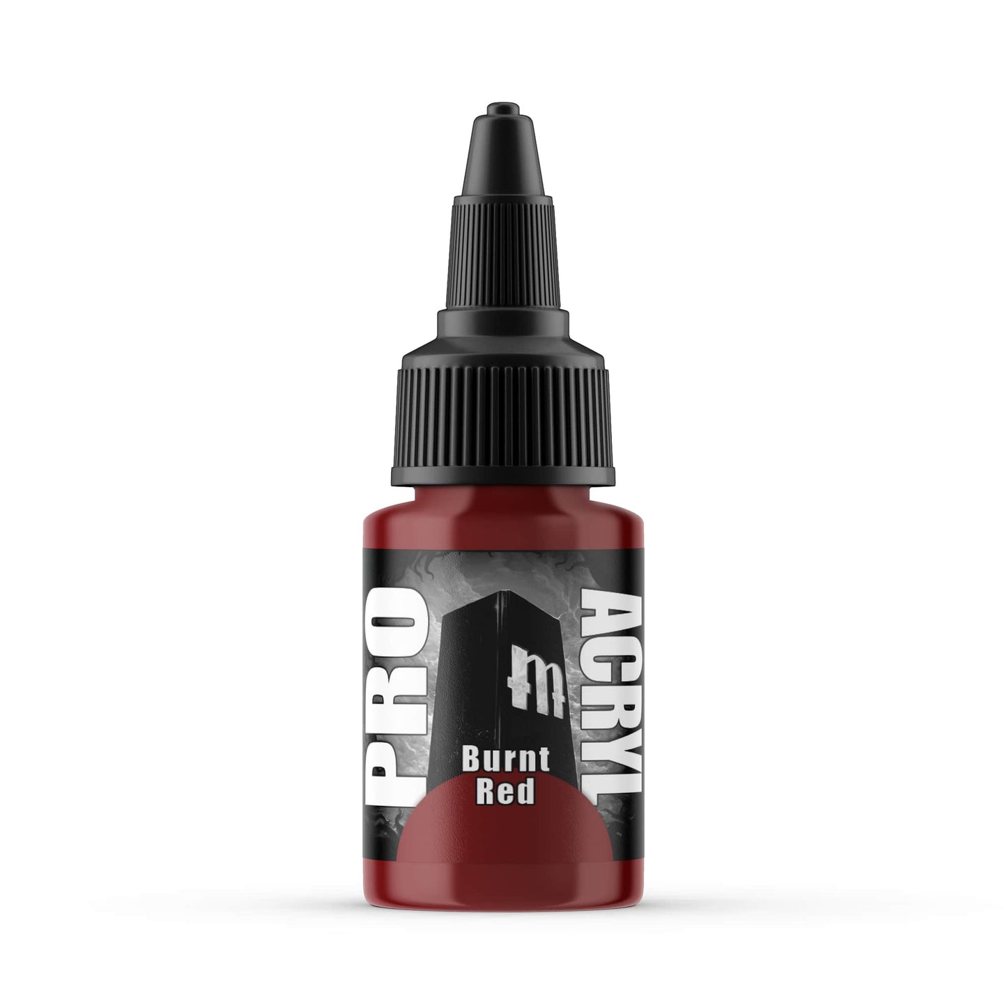 Monument Pro Acryl - Burnt Red 22ml Miniature Paint