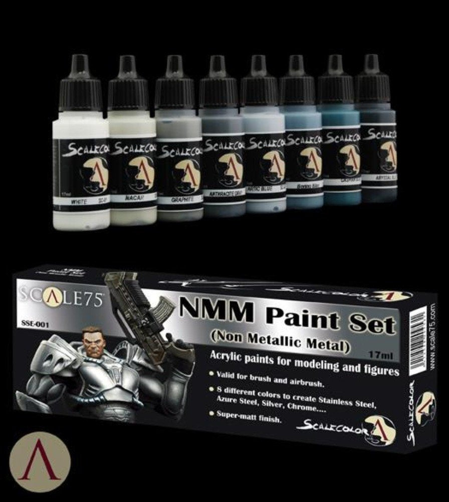 Scale 75 Scalecolor NMM Steel Paint Set Miniature Paint