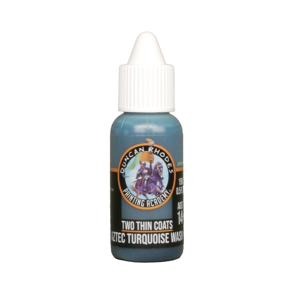 Two Thin Coats - Aztec Turquoise Wash 15ml Miniature Paint