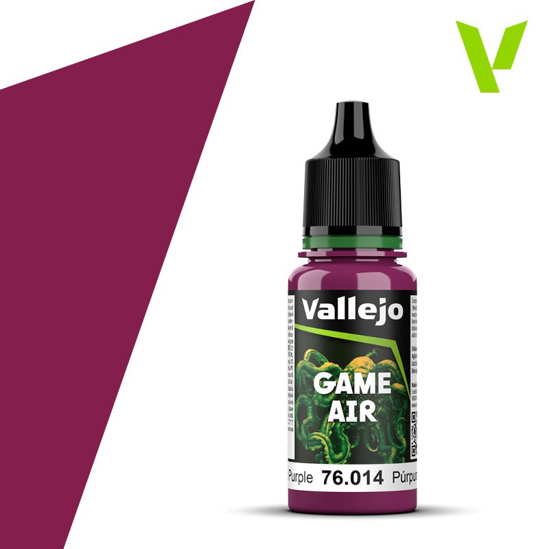 Vallejo Game Air - Warlord Purple 18ml Miniature Paint