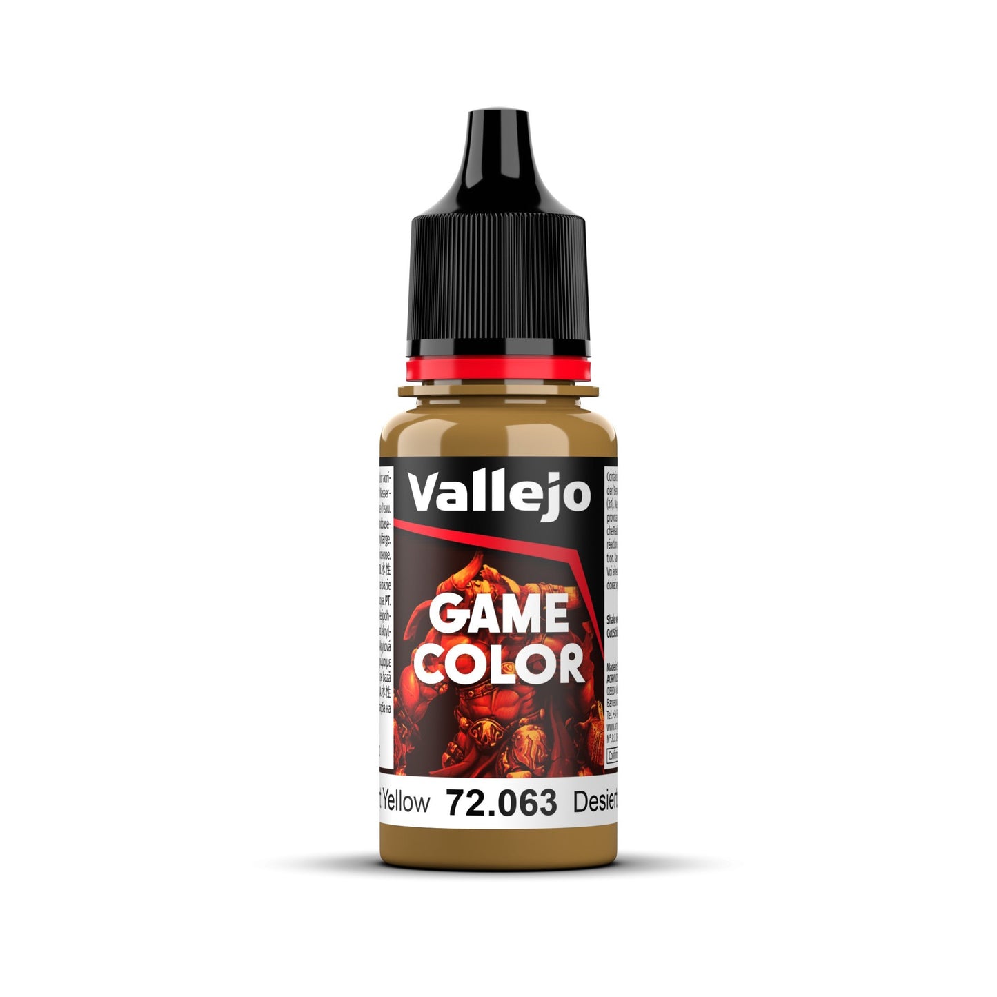 Vallejo Game Colour - Desert Yellow 18ml Miniature Paint