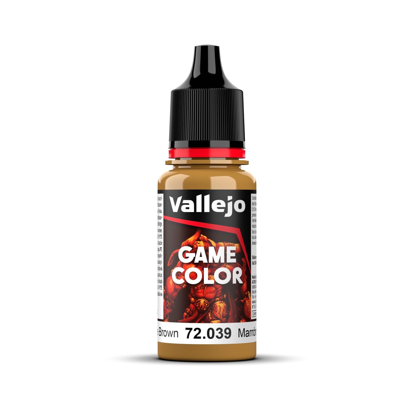 Vallejo Game Colour - Plague Brown 18ml Miniature Paint