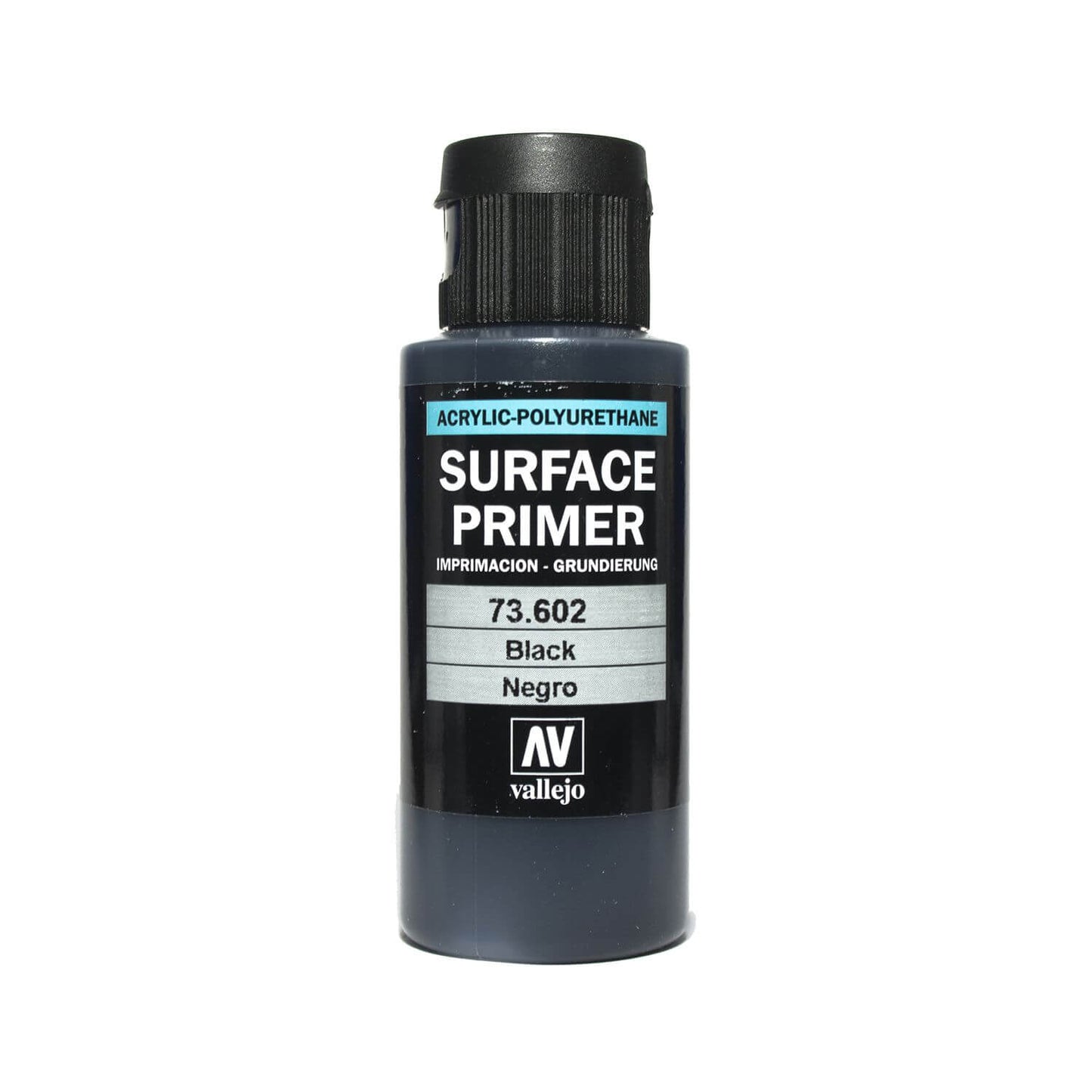 Vallejo Surface Primer - Black 60ml Miniature Paint