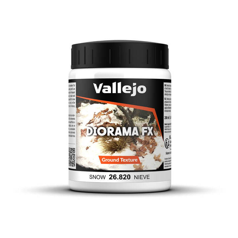 Vallejo Diorama Effects - Snow 200ml Hobby Scenics