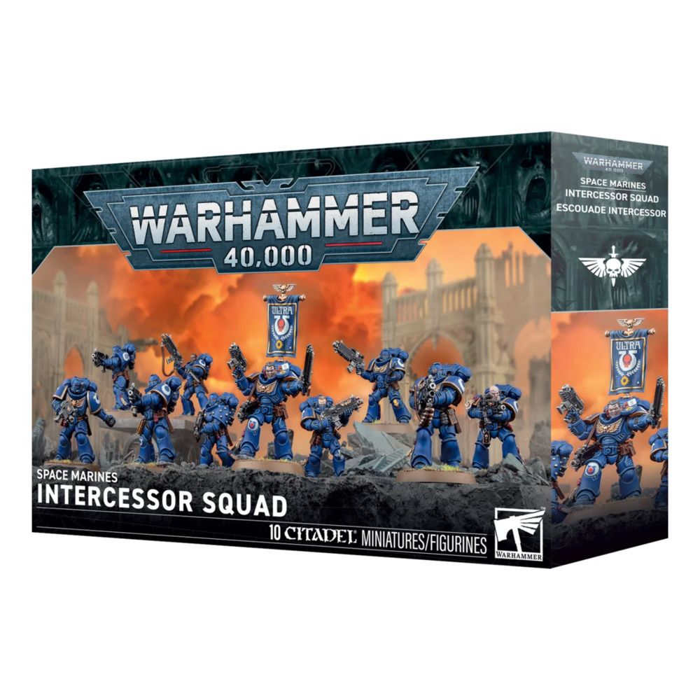 Space Marines Intercessor Squad Miniatures