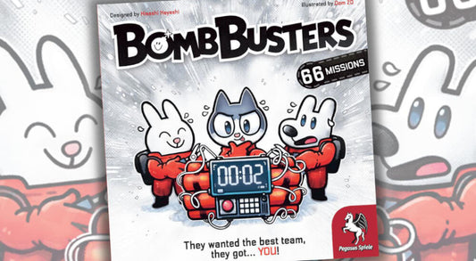 bomb busters board game artwork