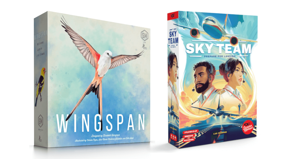 The Best Board Games for Two Players: Why Sky Team and Wingspan are Must-Haves