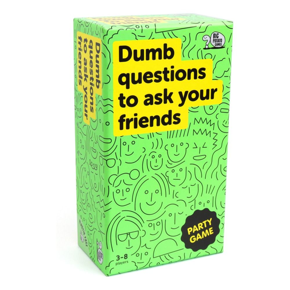 Dumb Questions To Ask Your Friends - Board Game