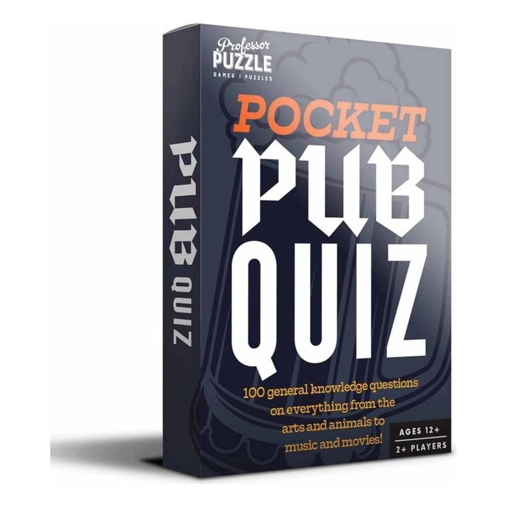 Pocket Pub Quiz Mini Trivia - Board Game