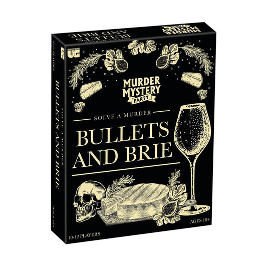 Solve a Murder Game - Bullets and Brie - Board Game