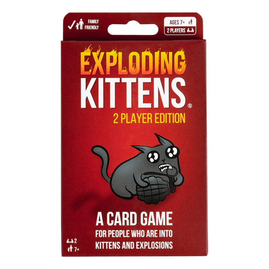 Exploding Kittens 2 Player Edition - Card Game