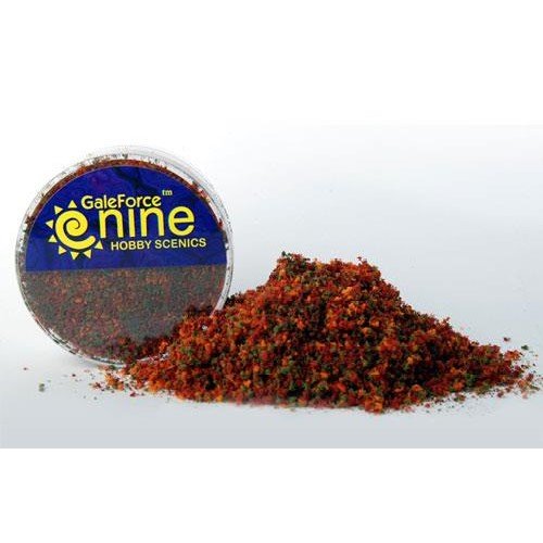 GF9 Hobby Round Autumn Flock Blend Diorama Hobby Scenics