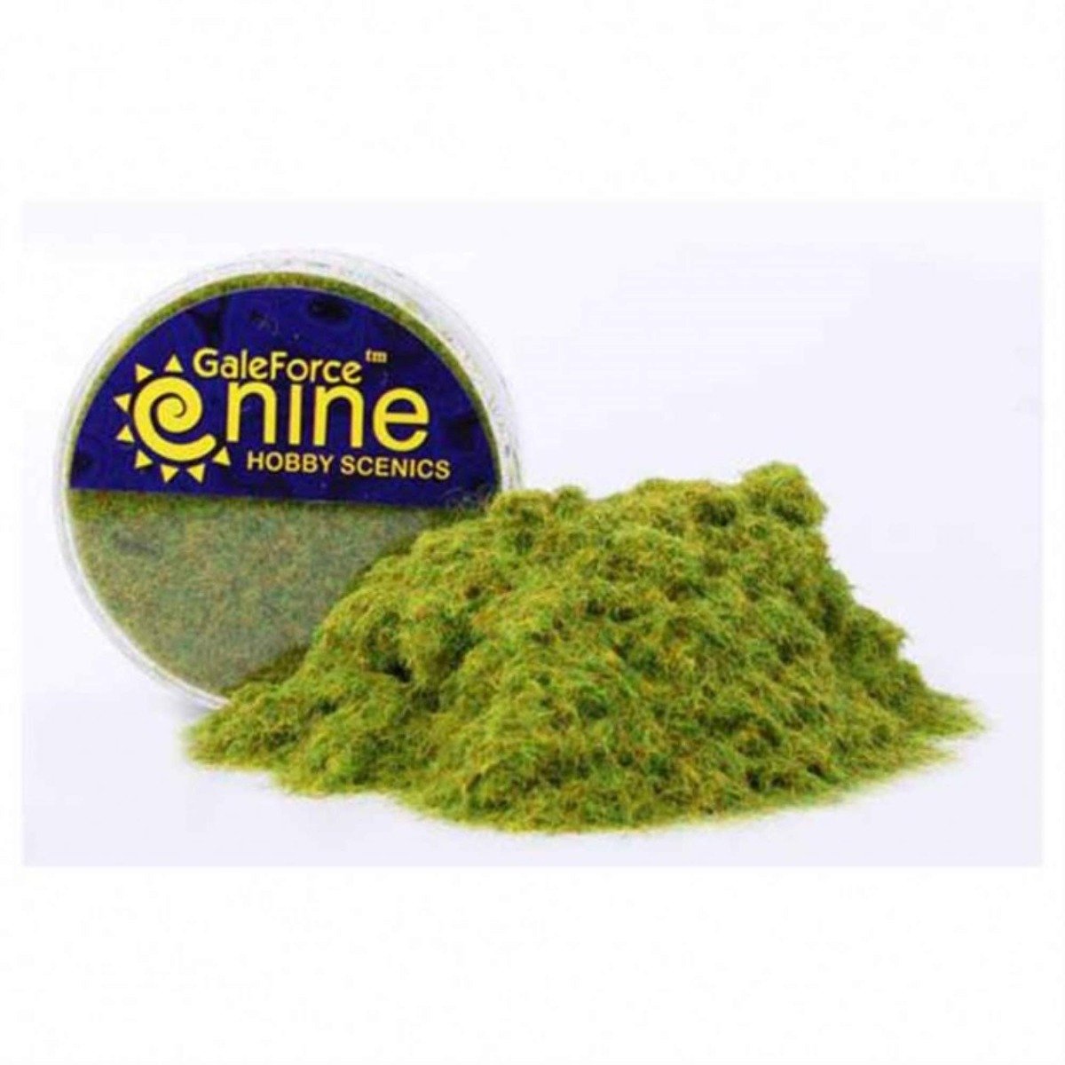 GF9 Hobby Round Green Static Grass Diorama Hobby Scenics