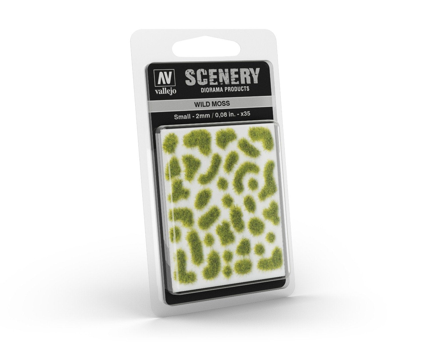 Vallejo Scenery - Wild Tuft - Small - Wild Moss Diorama Hobby Scenics