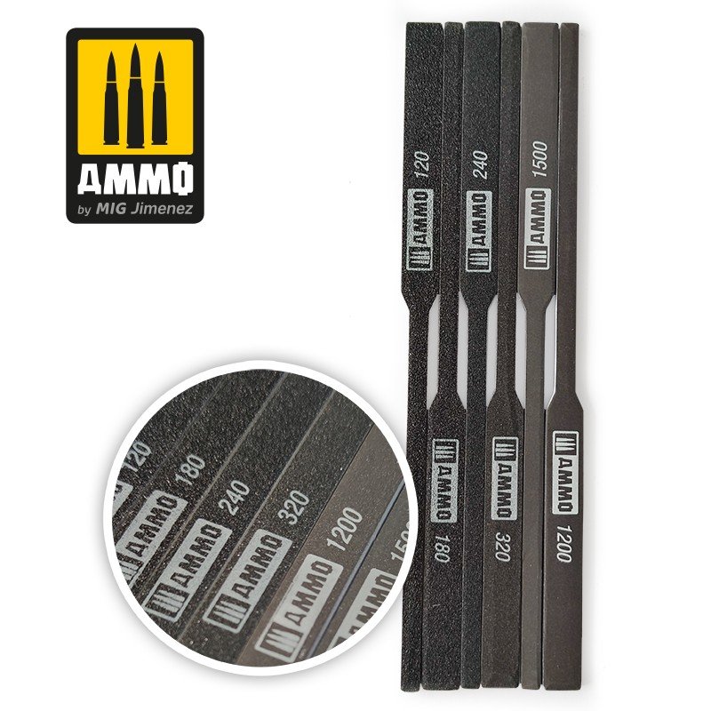 Ammo by MIG Accessories Tapered Sanding Stick Hobby Tool