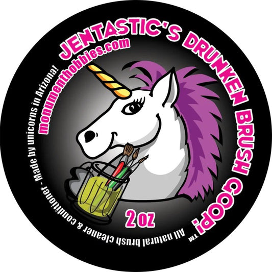 Monument Pro Brush Care - Jentastic's Drunken Brush Goop! 2oz Hobby Tool