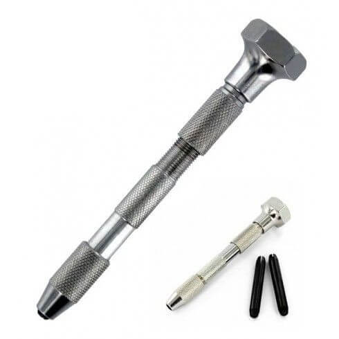 Vallejo Hobby Tools - Pin vice - double ended, swivel top Hobby Tool