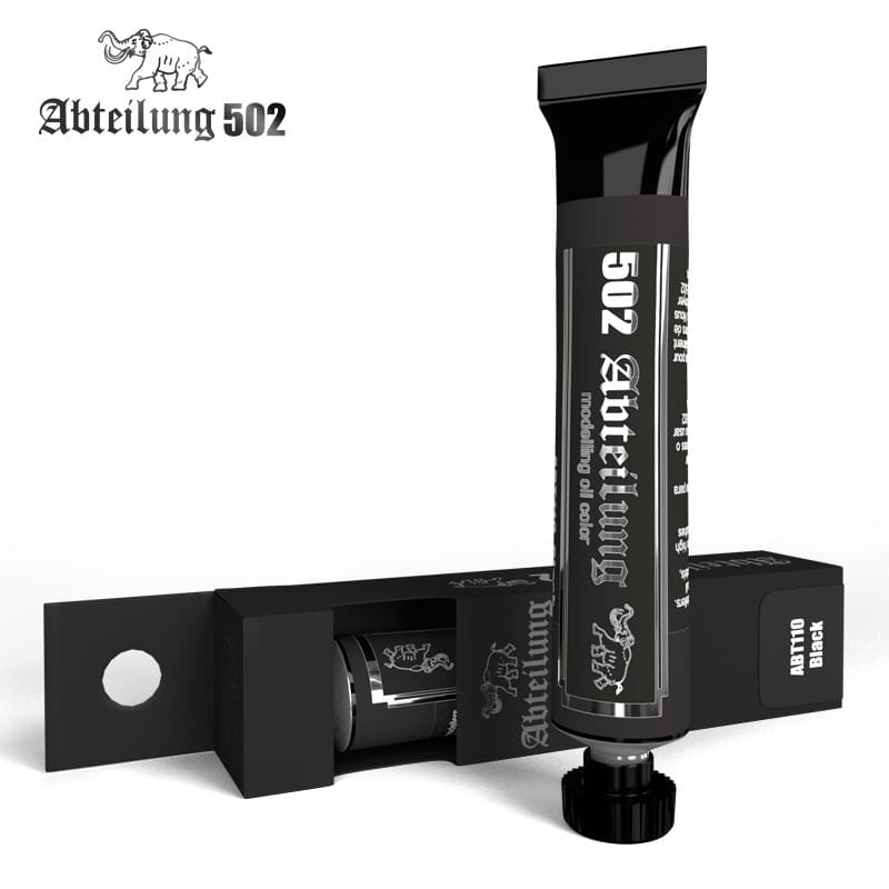 Abteilung 502 Oils - Black Miniature Paint