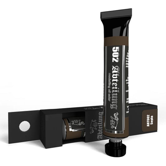 Abteilung 502 Oils - Sepia Miniature Paint