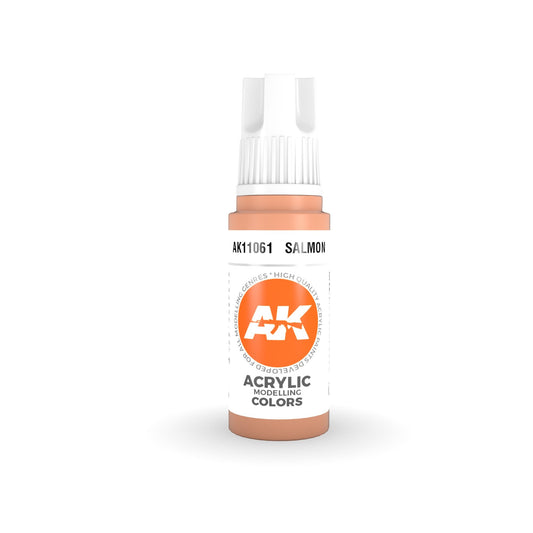 AK Interactve 3Gen Acrylics - Salmon 17ml Miniature Paint