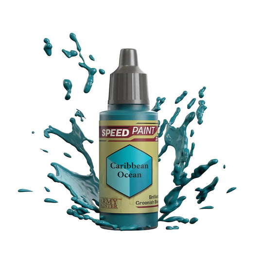 Army Painter Speedpaint 2.0 - Caribbean Ocean 18ml Miniature Paint