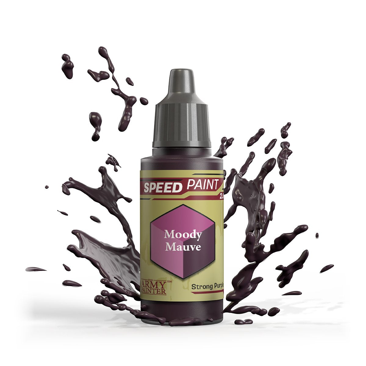 Army Painter Speedpaint 2.0 - Moody Mauve 18ml Miniature Paint