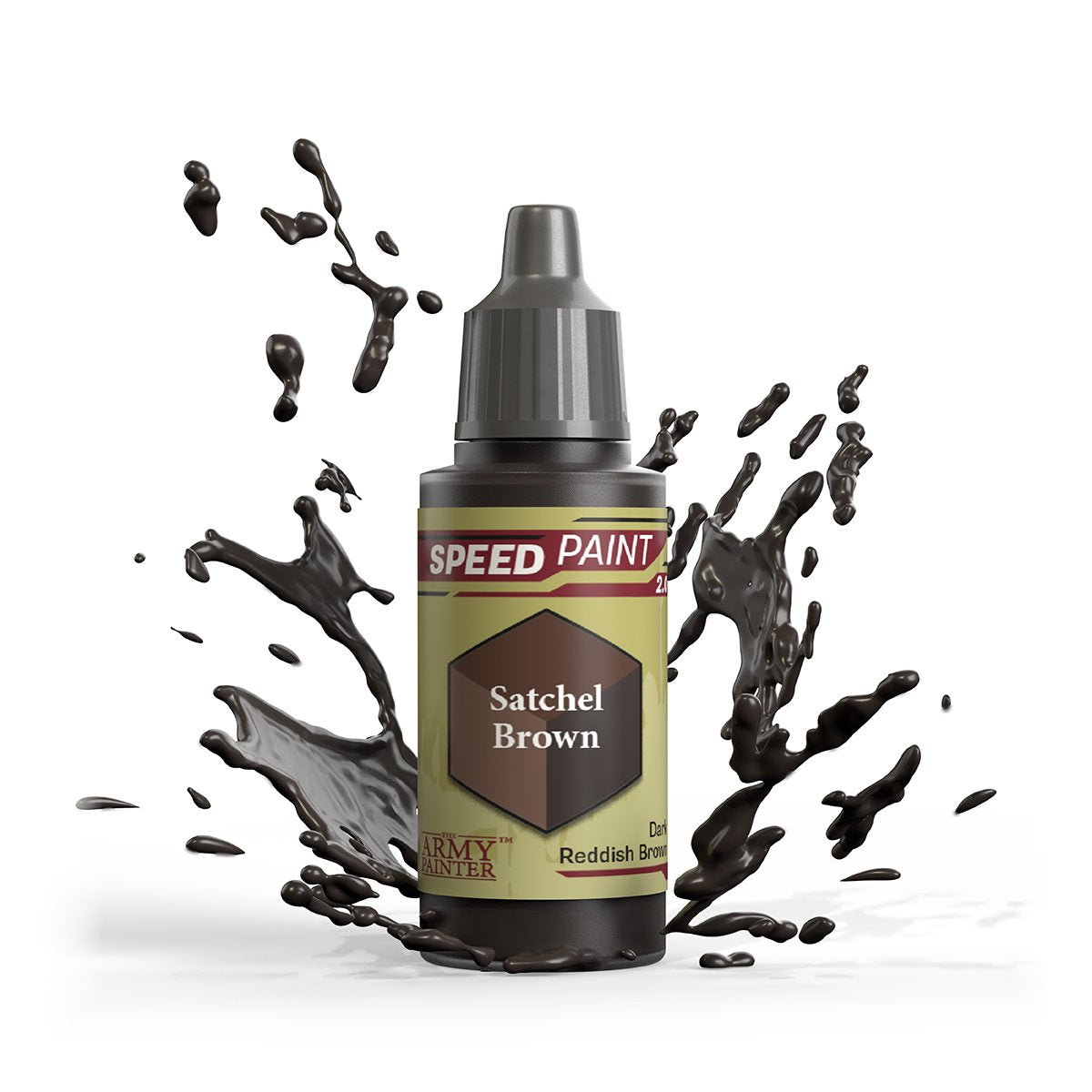 Army Painter Speedpaint 2.0 - Satchel Brown 18ml Miniature Paint