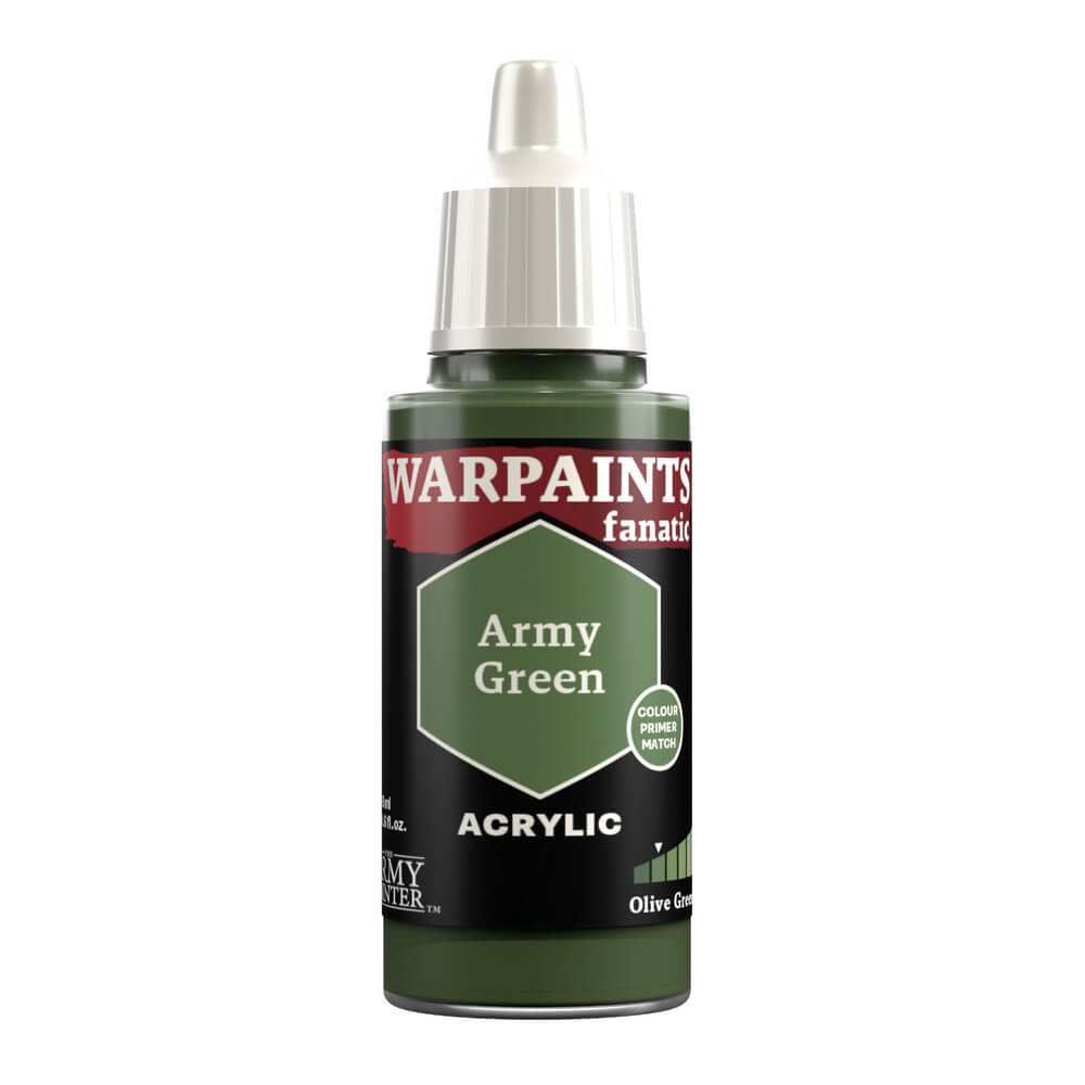 Army Painter - Warpaints Fanatic - Army Green 18ml Miniature Paint