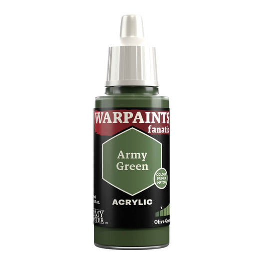 Army Painter - Warpaints Fanatic - Army Green 18ml Miniature Paint