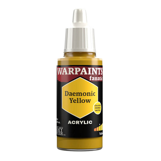 Army Painter - Warpaints Fanatic - Daemonic Yellow 18ml Miniature Paint