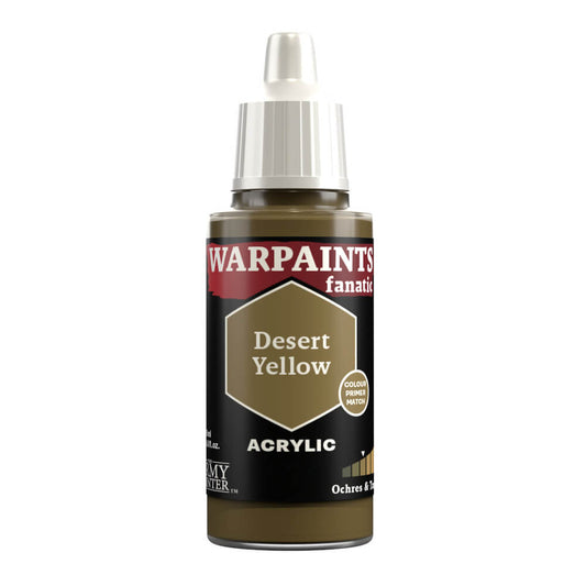 Army Painter - Warpaints Fanatic - Desert Yellow 18ml Miniature Paint