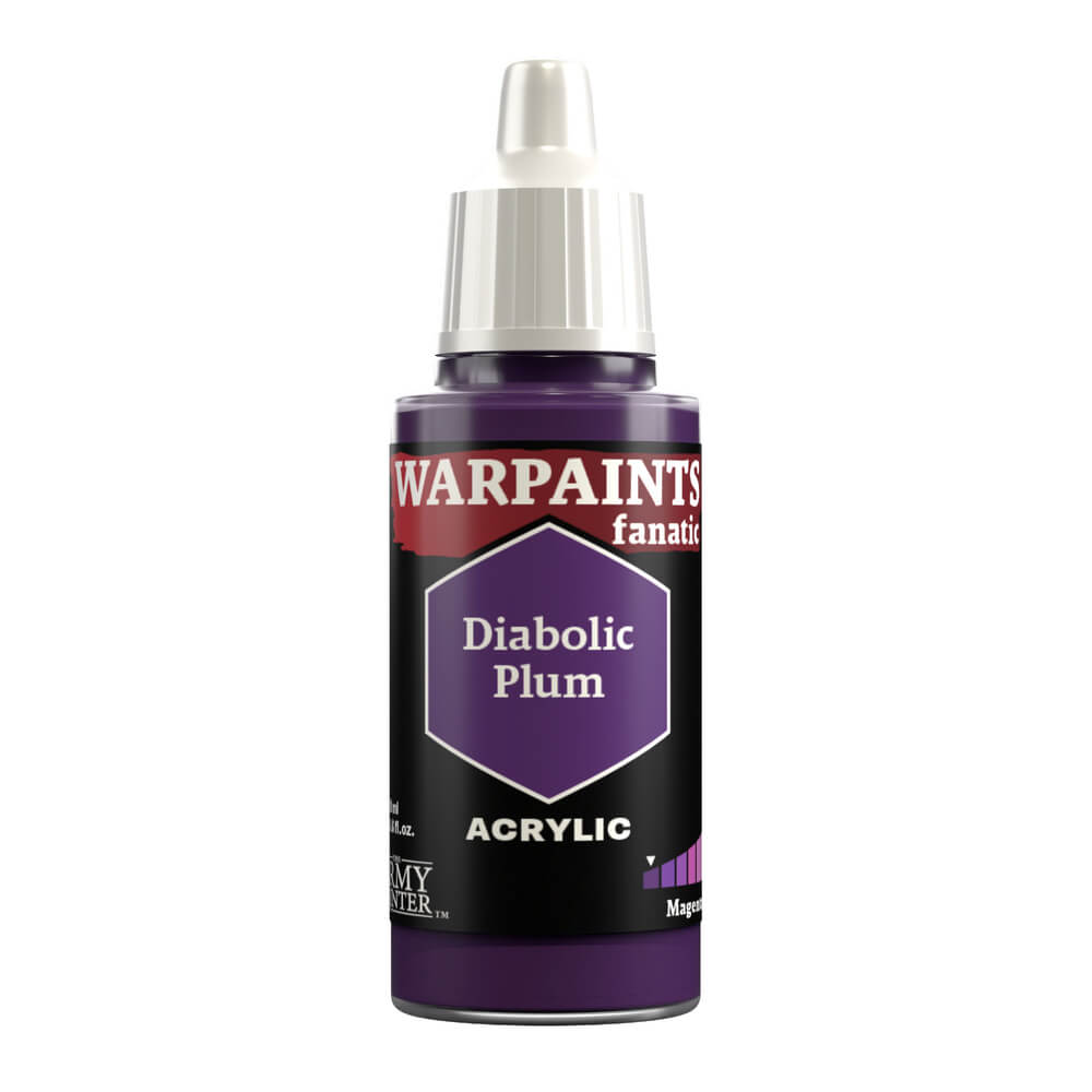 Army Painter - Warpaints Fanatic - Diabolic Plum 18ml Miniature Paint