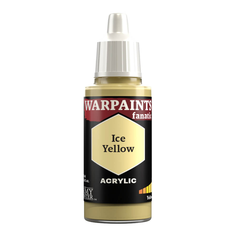 Army Painter - Warpaints Fanatic - Ice Yellow 18ml Miniature Paint