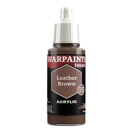 Army Painter - Warpaints Fanatic - Leather Brown 18ml Miniature Paint
