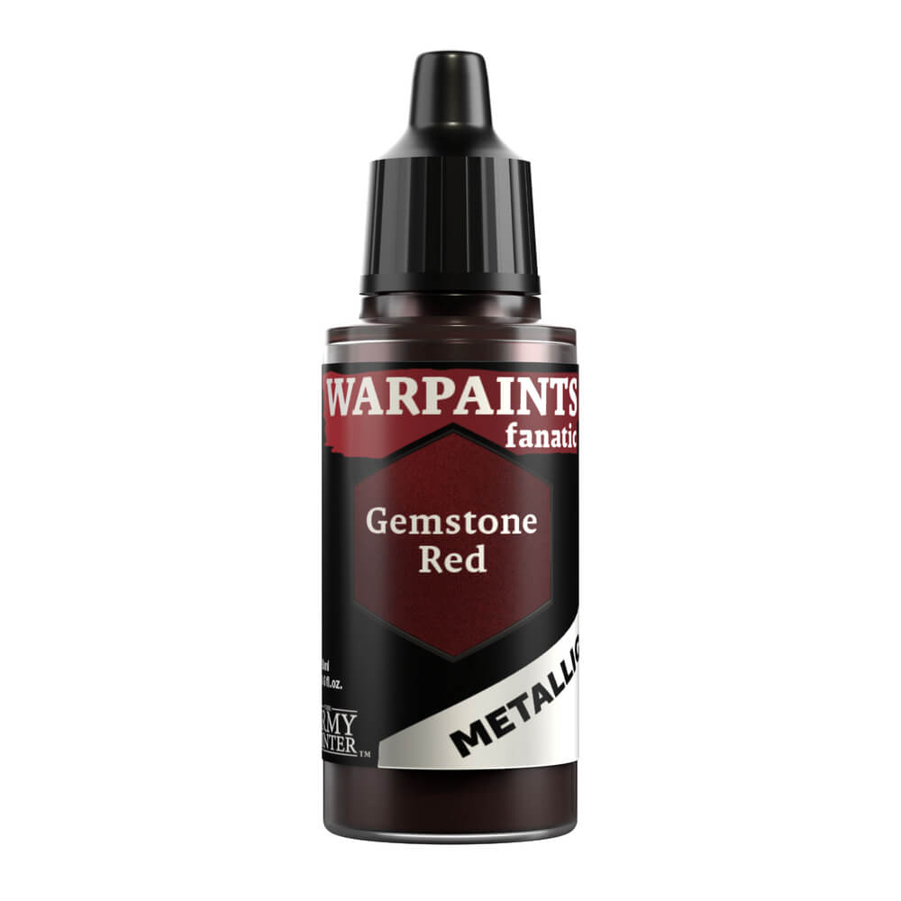 Army Painter - Warpaints Fanatic - Metallic - Gemstone Red 18ml Miniature Paint