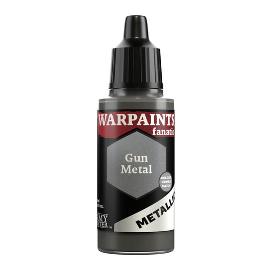 Army Painter - Warpaints Fanatic - Metallic - Gun Metal 18ml Miniature Paint