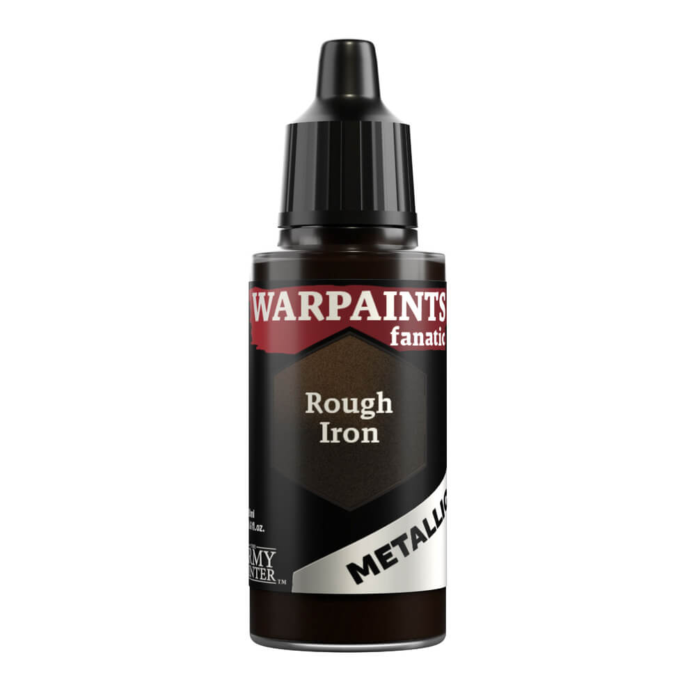 Army Painter - Warpaints Fanatic - Metallic - Rough Iron 18ml Miniature Paint
