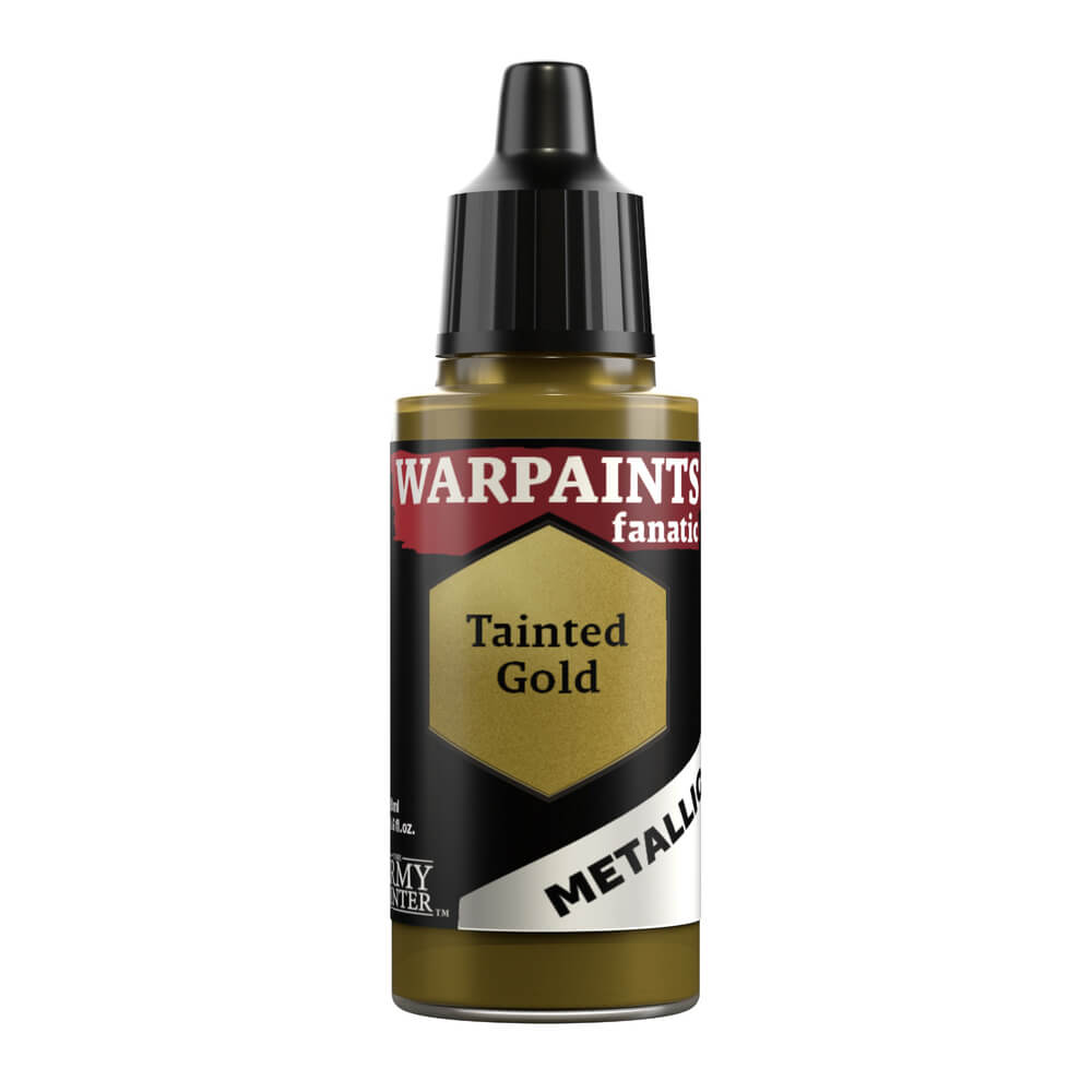 Army Painter - Warpaints Fanatic - Metallic - Tainted Gold 18ml Miniature Paint