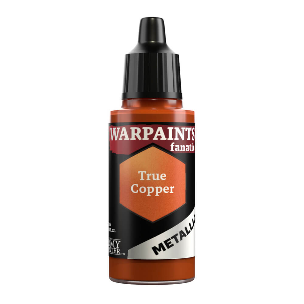 Army Painter - Warpaints Fanatic - Metallic - True Copper 18ml Miniature Paint