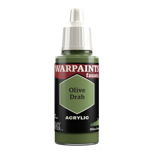 Army Painter - Warpaints Fanatic - Olive Drab 18ml Miniature Paint