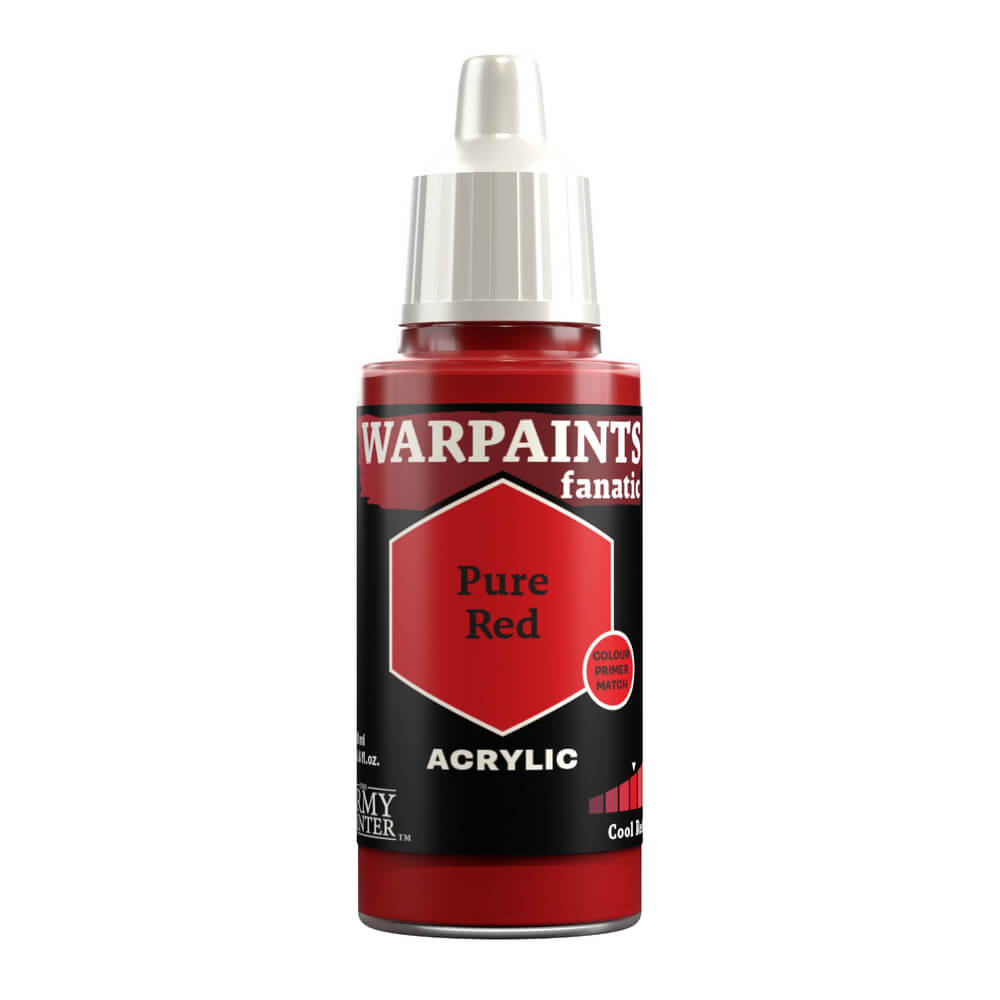 Army Painter - Warpaints Fanatic - Pure Red 18ml Miniature Paint