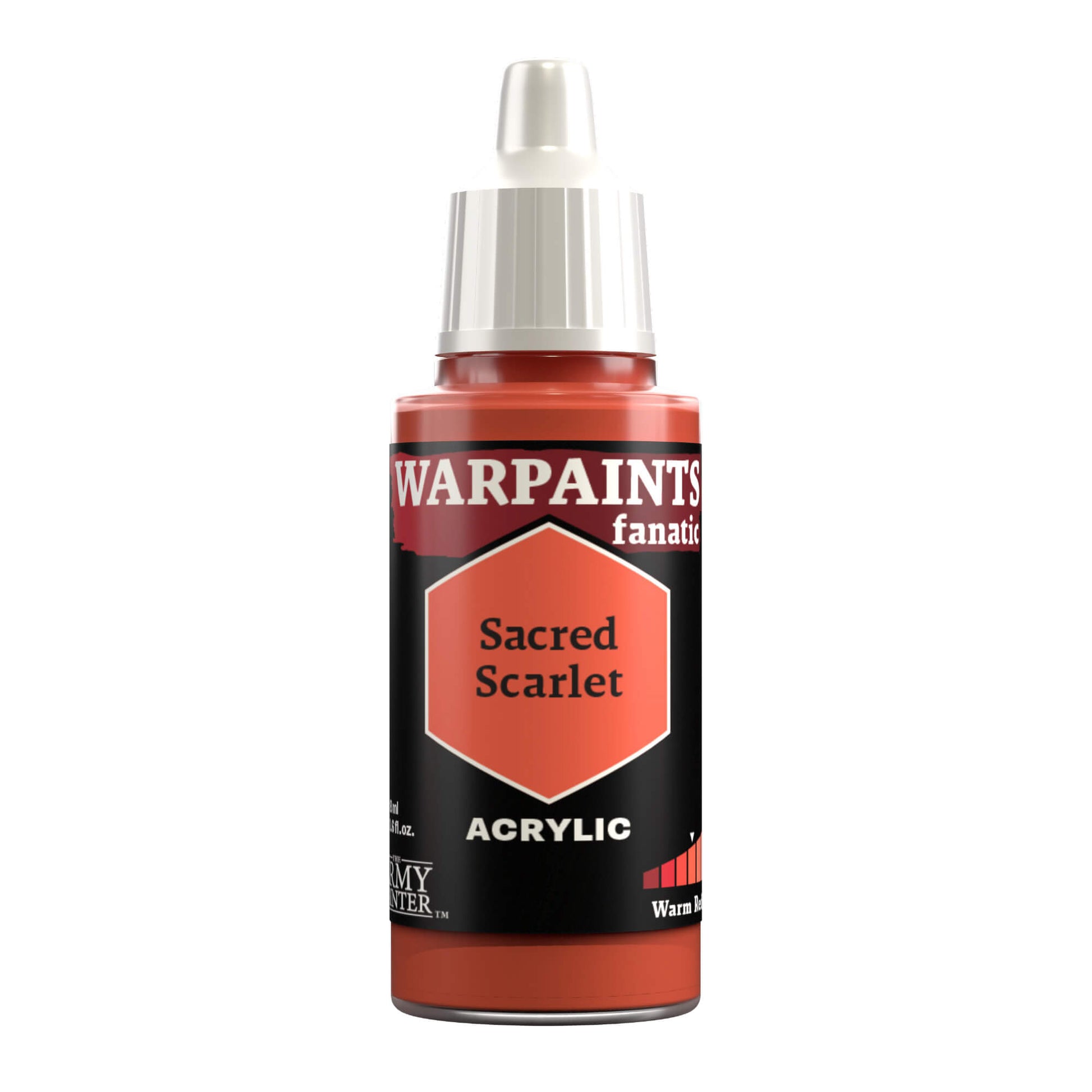 Army Painter - Warpaints Fanatic - Sacred Scarlet 18ml Miniature Paint